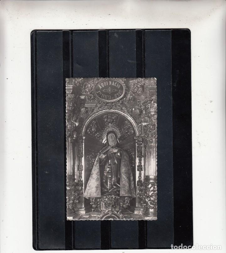Postales: 10. AVILA. IGLESIA DE SANTA TERESA. IMAGEN DE LA SANTA
