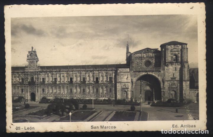 Postales: LE-0631- LE&Oacute;N. SAN MARCOS. - Foto 1