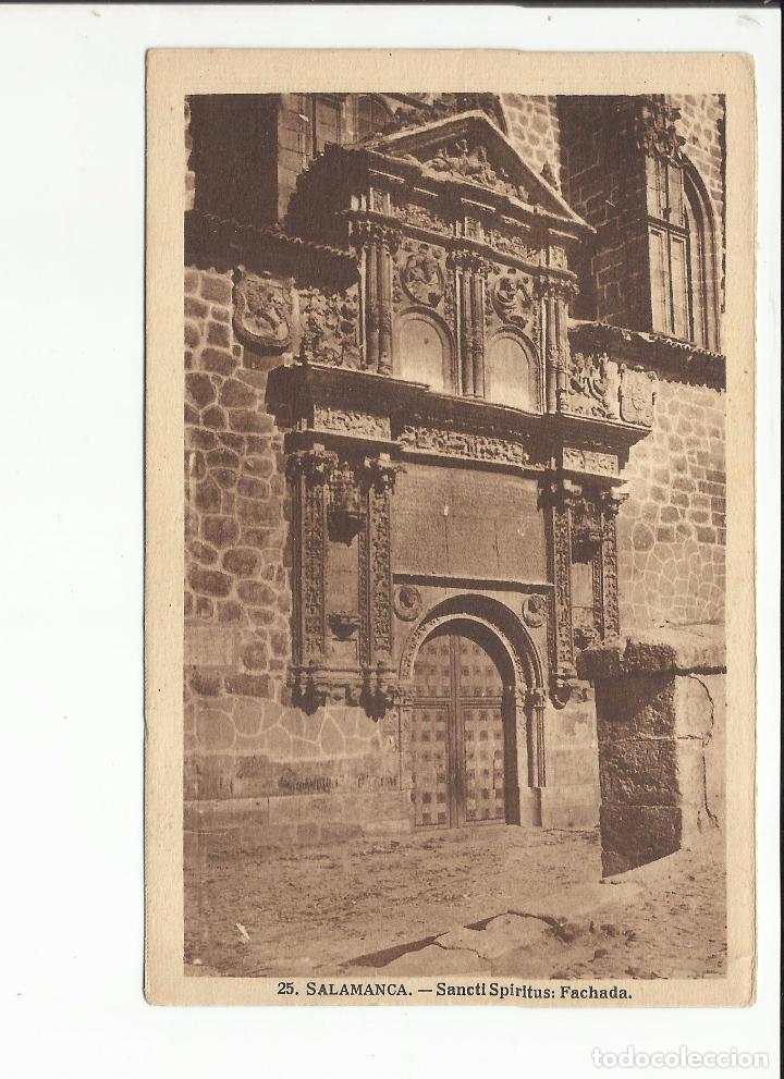 Postkarten: postal salamanca fachada del santo espiritu nueva
