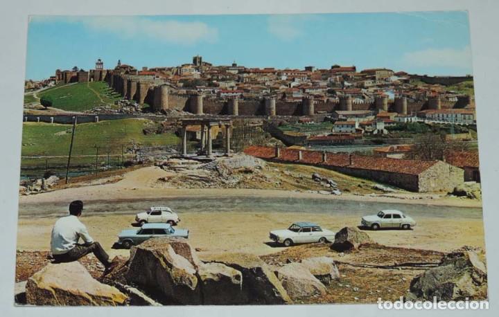 Postales: FOTO POSTAL DE AVILA. N. 56. VISTA PARCIAL DE LA CIUDAD AMURALLADA. EDICIONES GARCIA GARRABELLA. NO