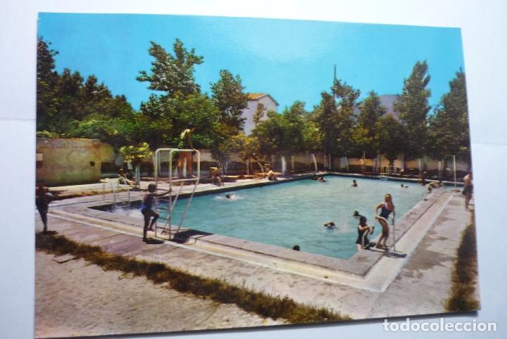 Postales: postal sotillo de la adrada- avila - piscina las terrazas.-circulada a&ntilde;os 60 cm