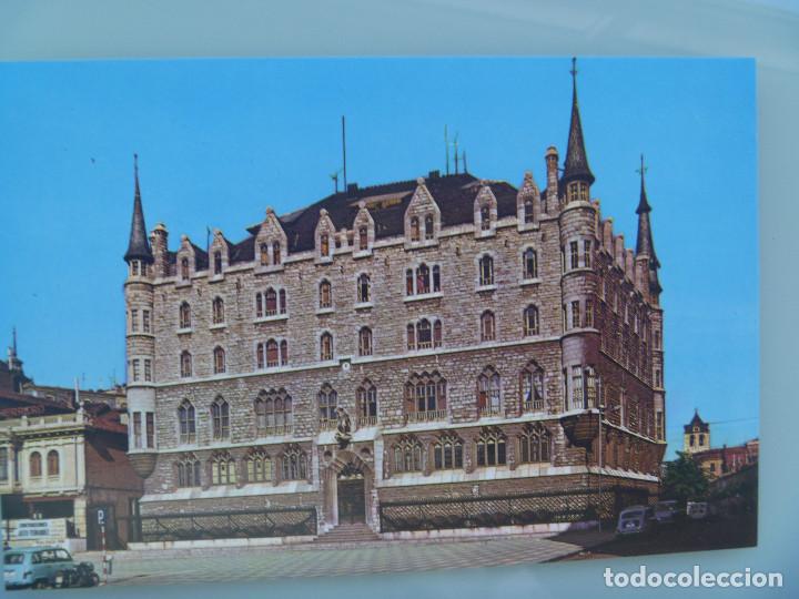 Postales: POSTAL DE LEON : EDIFICIO DE LA CAJA DE AHORROS ( GAUDI ) - Foto 1