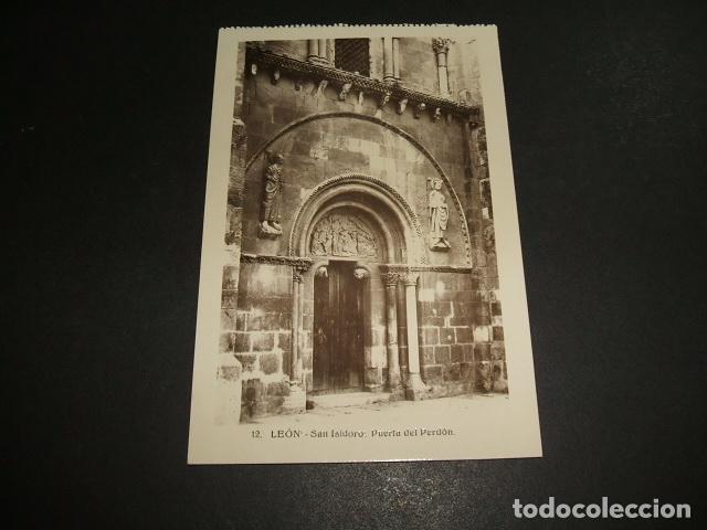 Postales: LEON SAN ISIDORO PUERTA DEL PERDON - Foto 1