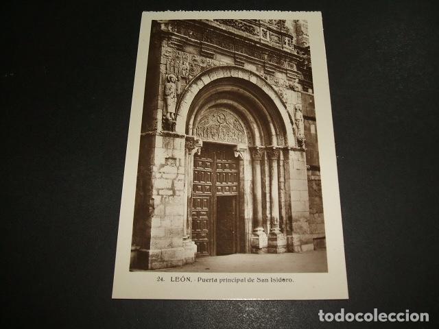 Postales: LEON PUERTA PRINCIPAL DE SAN ISIDORO - Foto 1