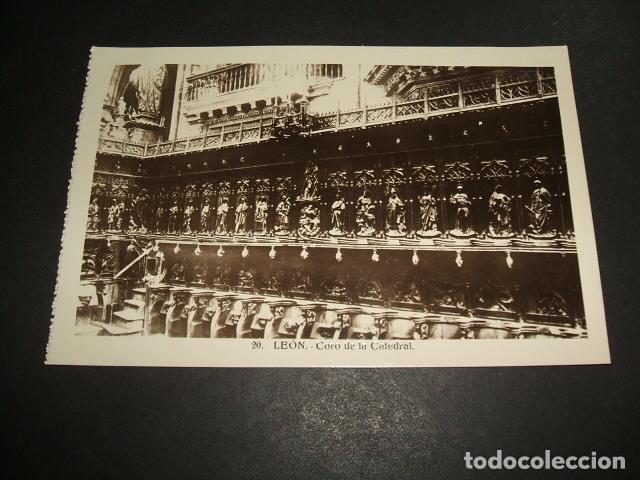 Postales: LEON CORO DE LA CATEDRAL - Foto 1