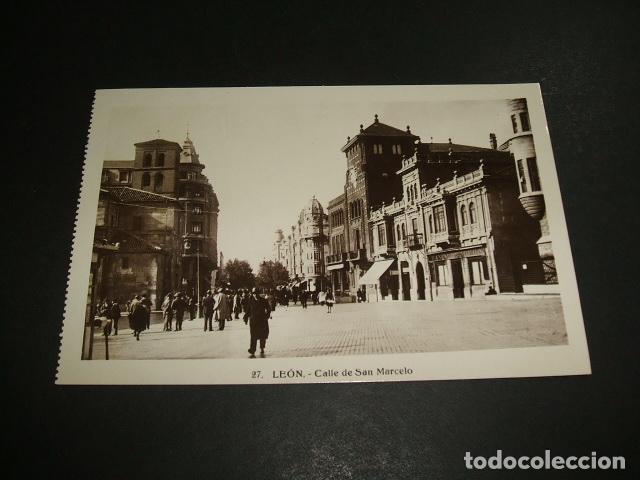 Postales: LEON CALLE DE SAN MARCELO - Foto 1