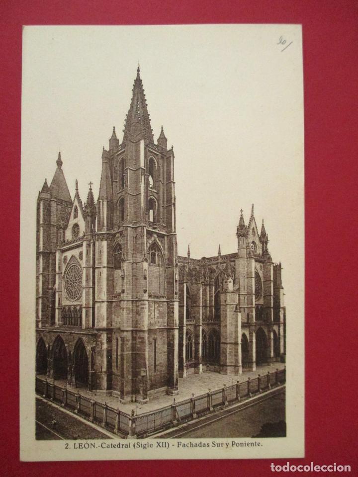 Postales: POSTAL LE&Oacute;N, CATEDRAL - P3111 - Foto 1
