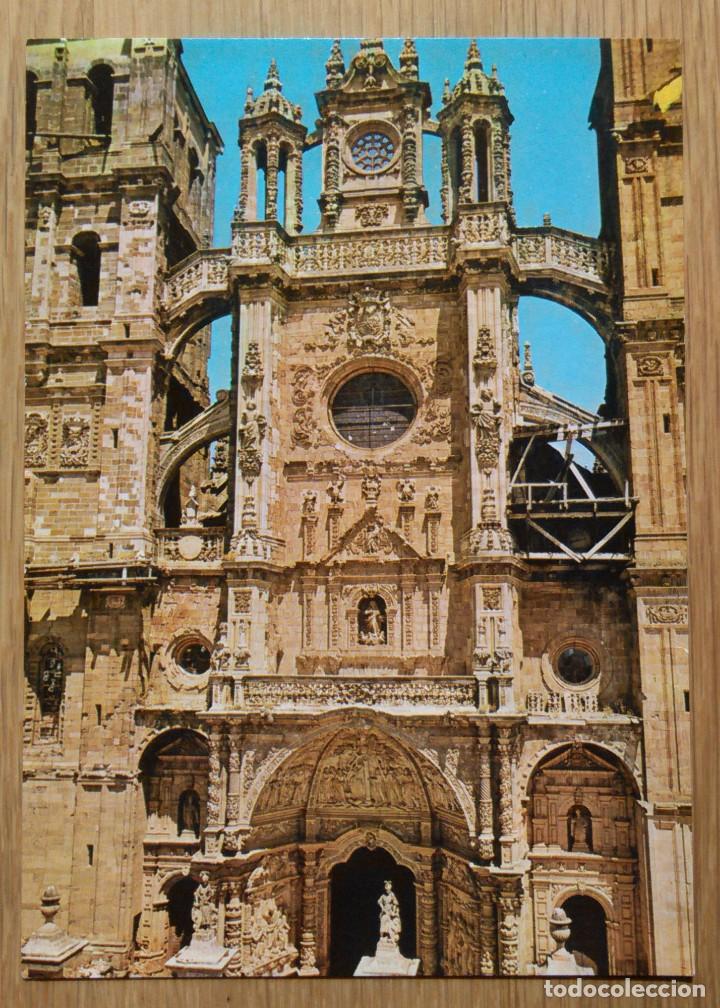 Postales: ASTORGA - CATEDRAL - Foto 1