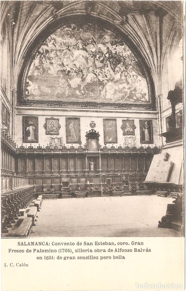 Postcards: SALAMANCA CONVENTO DE SAN ESTEBAN CORO