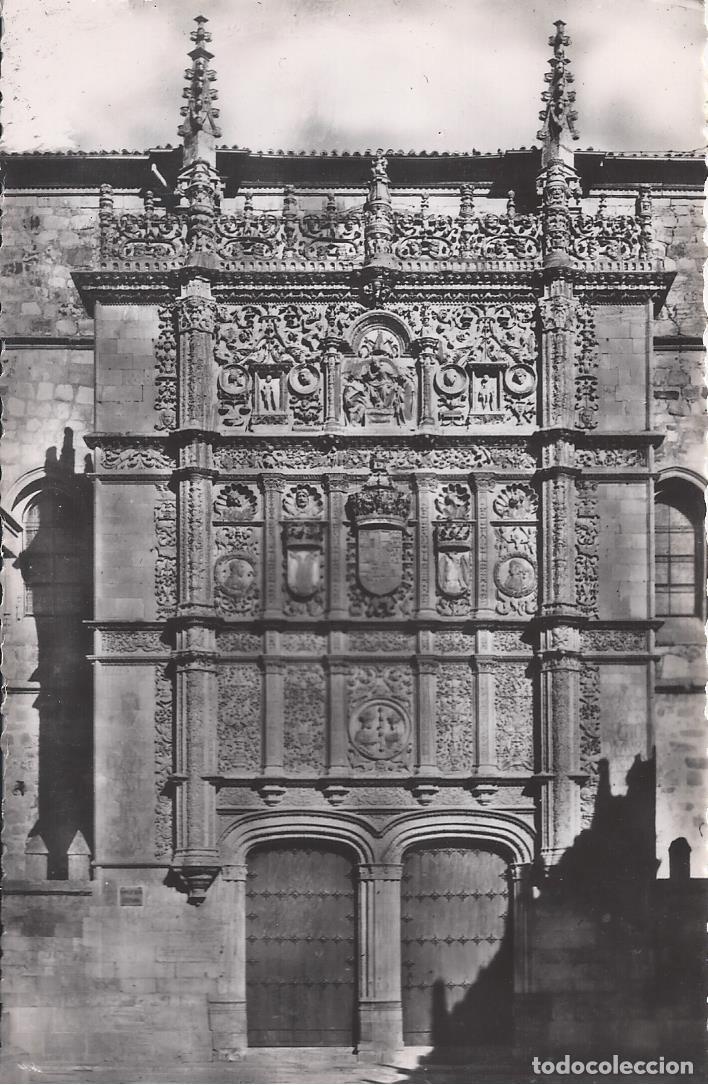 Postales: Postal : Fachada de la Universidad de Salamanca.