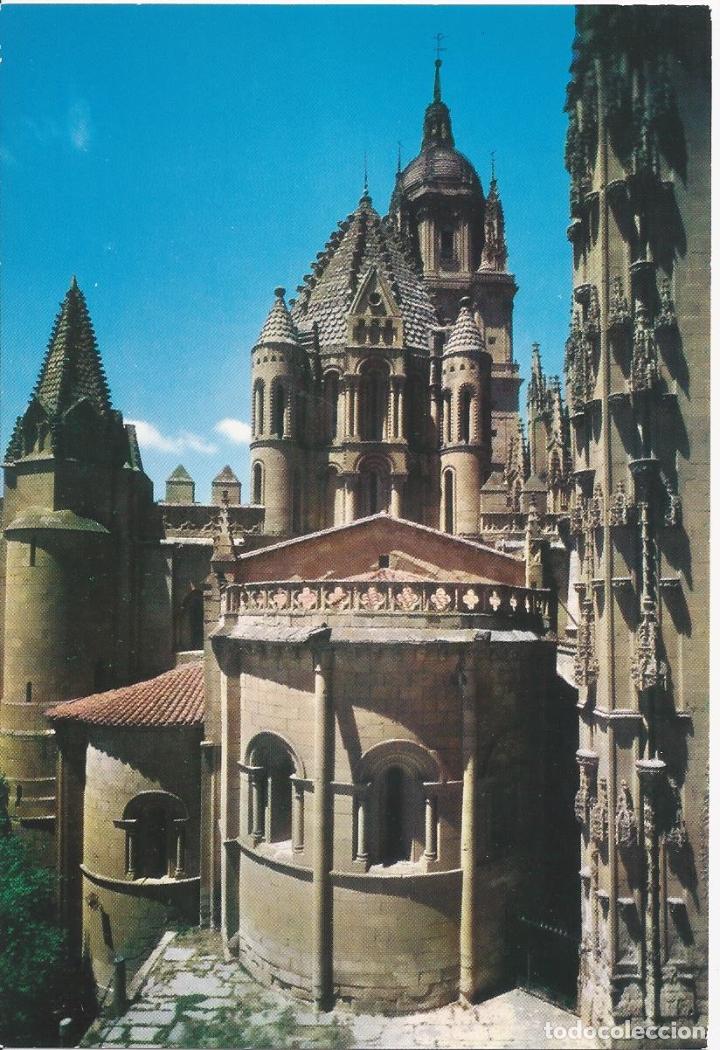 Postales: Postal : Abside y Torre del Gallo. Catedral Vieja de Salamanca