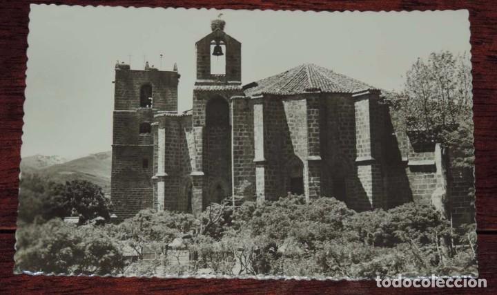 Postales: FOTO POSTAL DE BARCO DE AVILA, PLAZA DE LAS ACACIAS E IGLESIA PARROQUIAL, 4, ED. RESFLO, FOTO REQUE