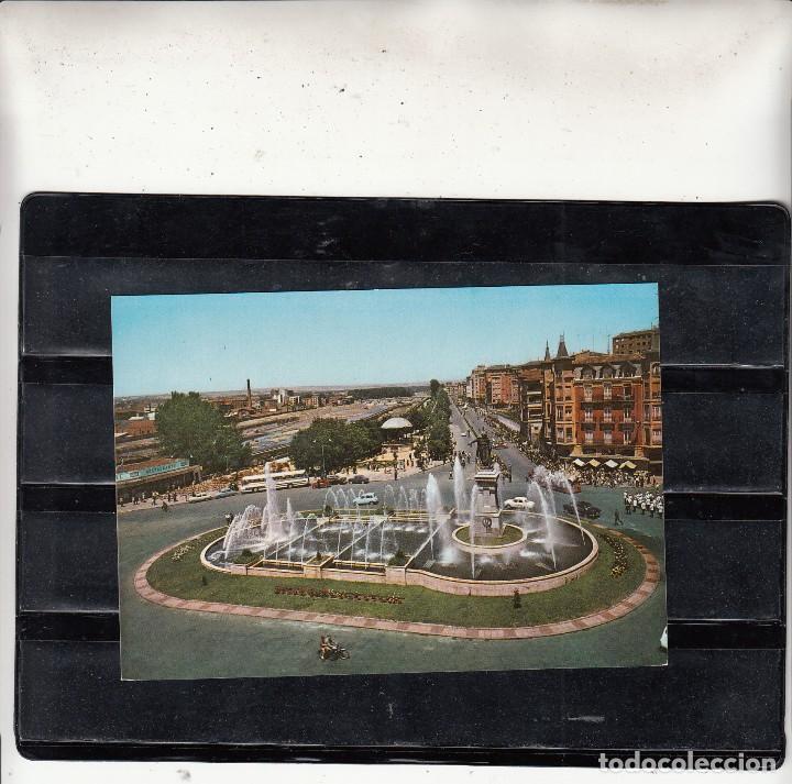 Postales: 2.040.- LEON. PLAZA DE GUZMAN EL BUENO Y P&ordm; DE LA CONDESA DE SAGASTA