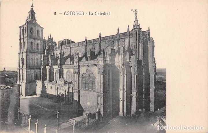 Postales: ASTORGA (LE&Oacute;N).- LA CATEDRAL - Foto 1