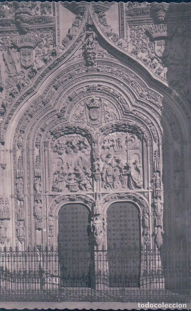 Postales: POSTAL SALAMANCA 40 - PUERTA PRINCIPAL DE LA CATEDRAL NUEVA - GARRABELLA