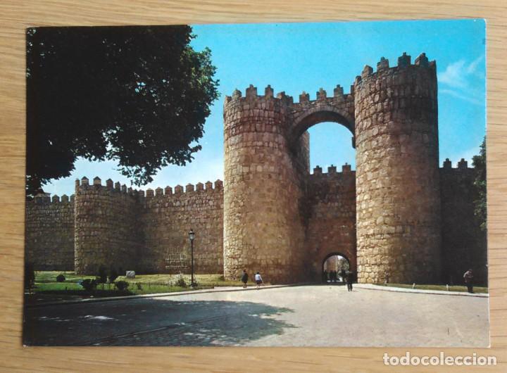 Postales: AVILA - PUERTA DE SAN VICENTE