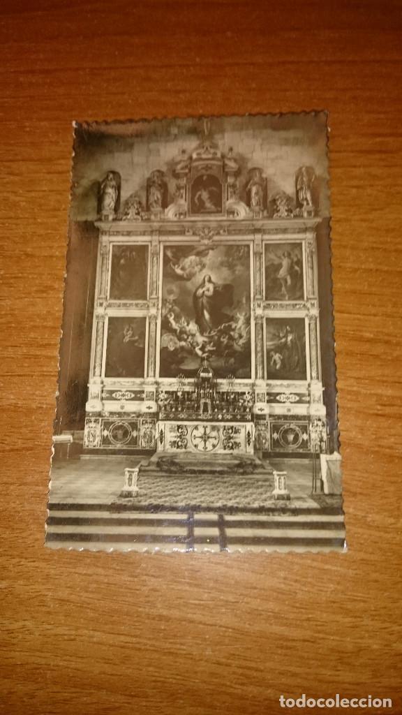 Postales: POSTAL SALAMANCA DE LAS AGUSTINAS RETABLO DEL ALTAR MAYOR SIN CIRCULAR