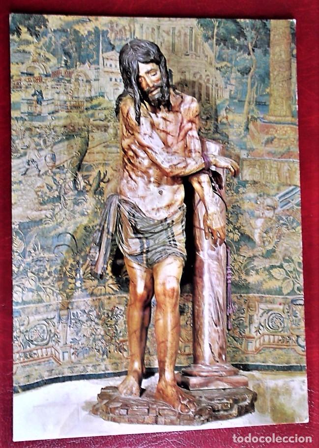 Postales: Burgos. 52 Catedral. Cristo atado a la columna de Diego de Silo&eacute;. S. XVI. Subirats Casanovas. Nueva