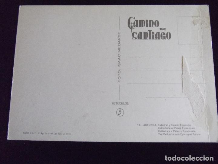 Postales: LEON-V43-CATEDRAL-ASTORGA - Foto 2