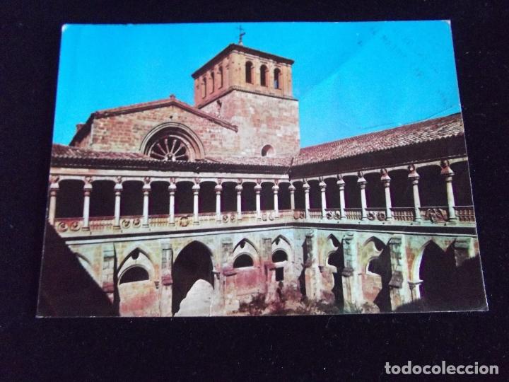 Postales: SORIA-V43- MONASTERIO CISTERCIENSE DE SANTA MARIA DE HUERTA-CIRCULADA