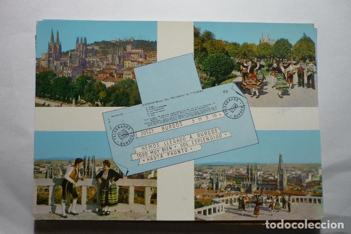 Postales: postal burgos.--circulada  cm