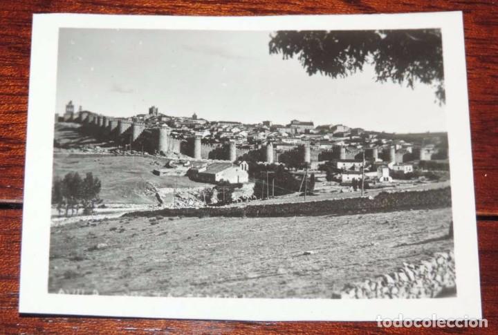 Postales: ANTIGUA FOTOGRAFIA DE AVILA, VISTA GENERAL, 11, MIDE 9 X 6,5 CMS.