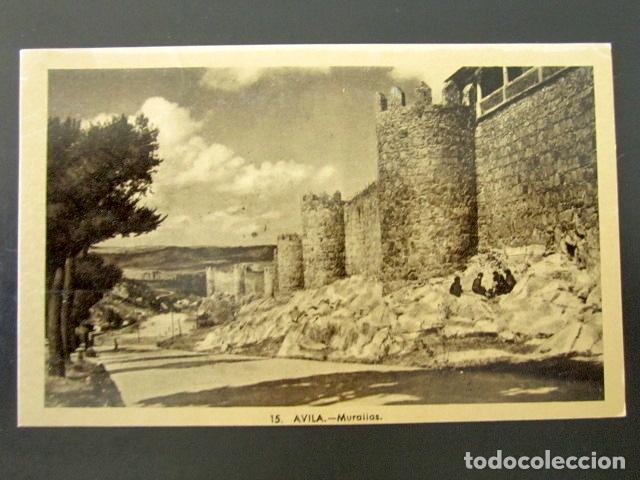Postales: POSTAL &Aacute;VILA. MURALLAS. - Foto 1