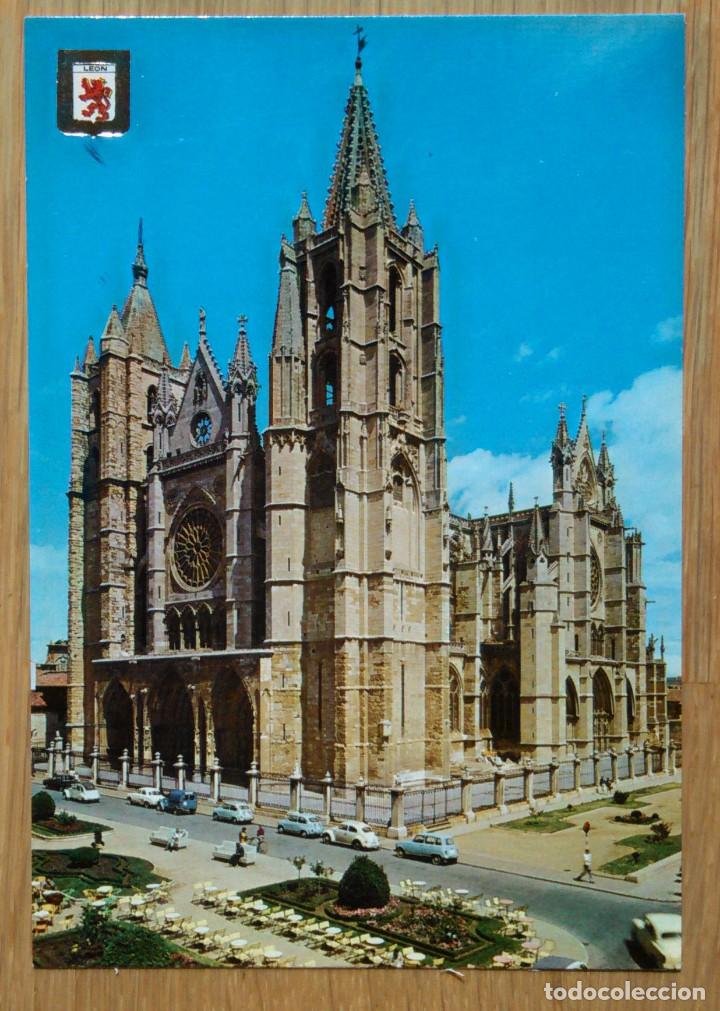 Postales: LEON - CATEDRAL