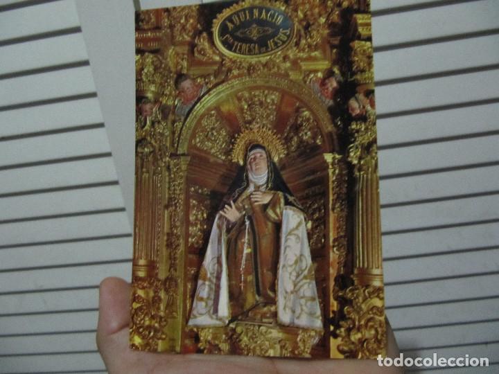 Postales: AVILA N&ordm; 19 IGLESIA DE SANTA TERESA IMAGEN DE LA SANTA  . GARRABELLA