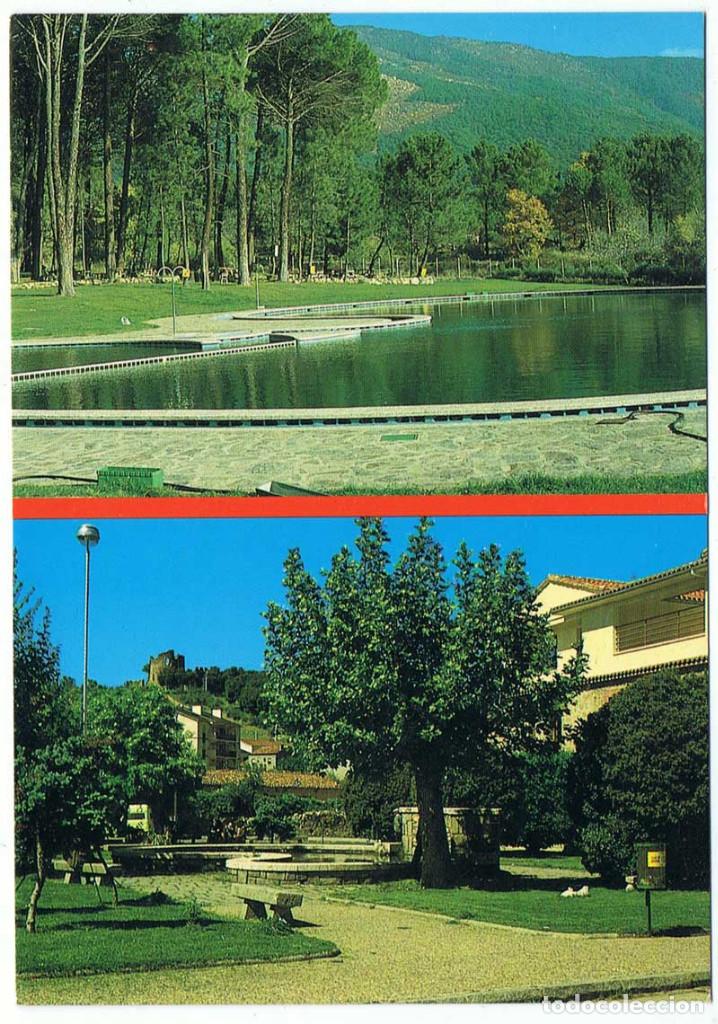 Postales: Postal de La Adrada, Avila. Parque. Piscina Municipal. Ed. Vistabella. Sin circular