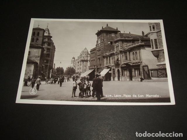 Postales: LEON PLAZA DE SAN MARCELO - Foto 1