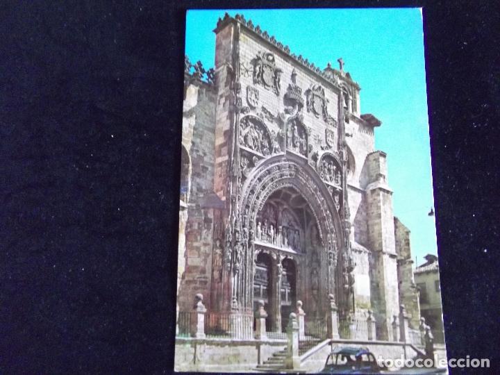 Postales: BURGOS-V44-NO ESCRITA-ARANDA DE DUERO-FACHADA DE SANTA MARIA