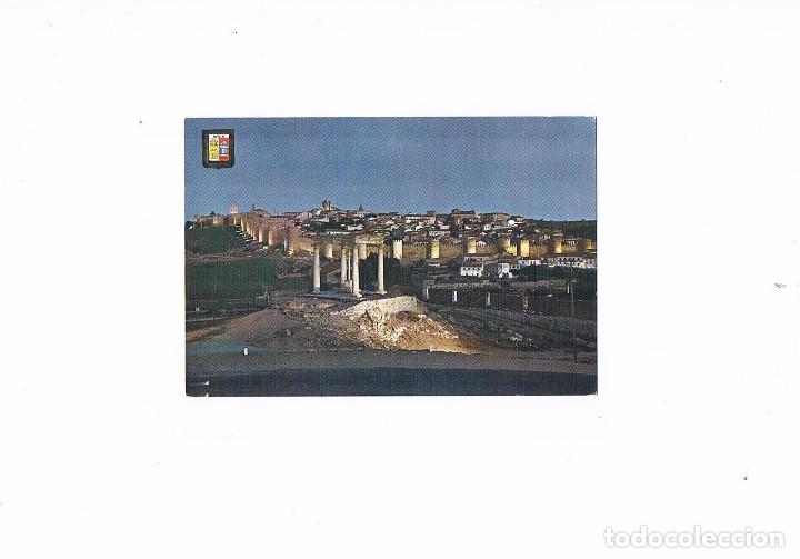 Postales: POSTAL ANTIGUA CASTILLA Y LEON CIRCULADA AVILA VISTA GENERAL