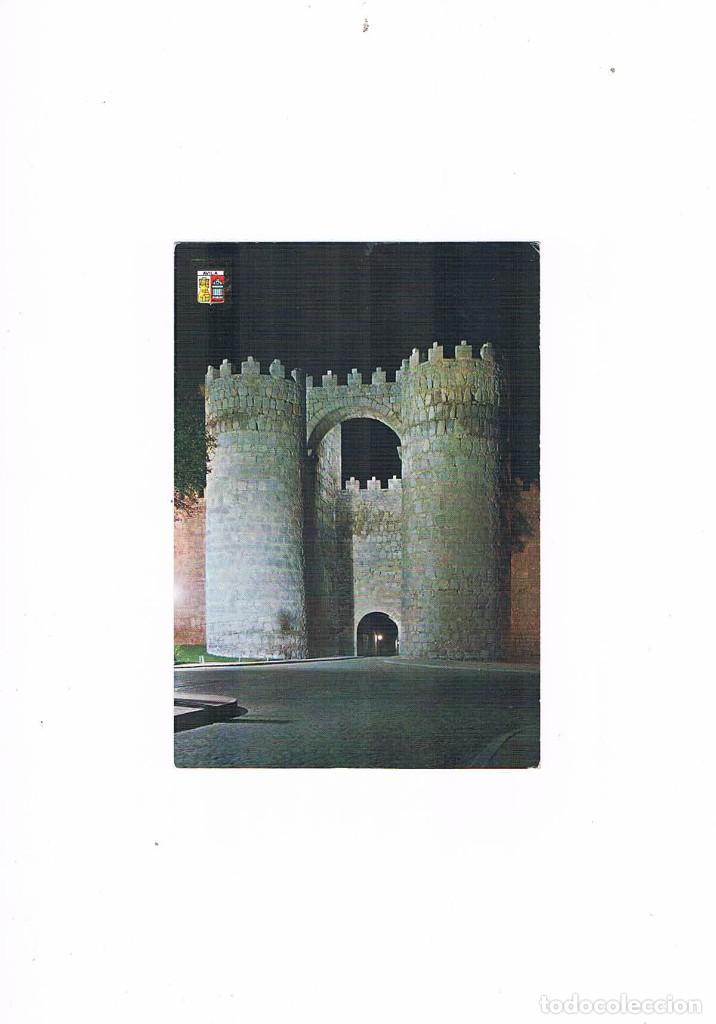 Postales: POSTAL ANTIGUA CASTILLA Y LEON AVILA PUERTA DE SAN VICENTE