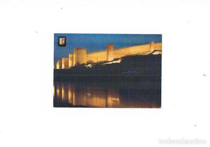 Postales: POSTAL ANTIGUA CASTILLA Y LEON AVILA RIO ADAJA Y MURALLA