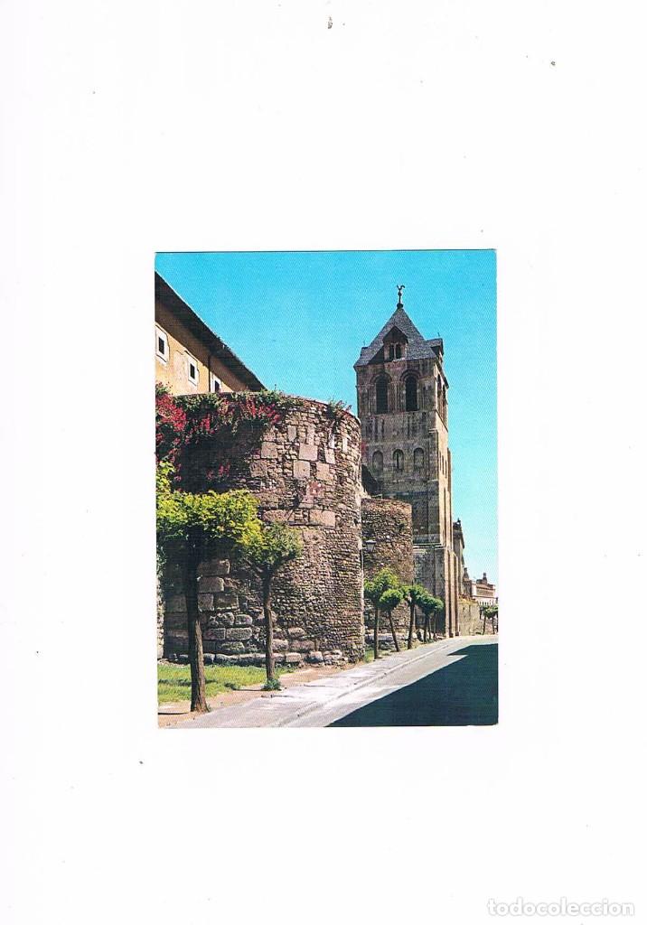 Postales: POSTAL ANTIGUA CASTILLA Y LEON SIN CIRCULAR TORRE Y MURALLA DE SAN ISIDORO