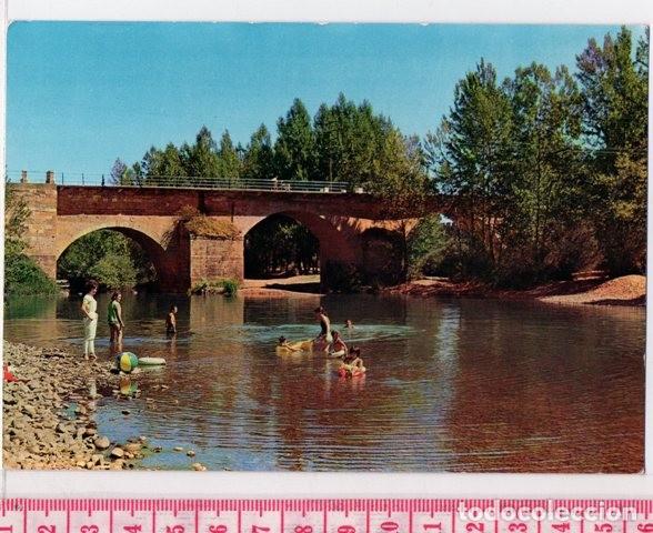 Postales: D50 POSTAL MANSILLA DE LAS MULAS LEON, A&Ntilde;O 1965, BA&Ntilde;O DE NI&Ntilde;OS