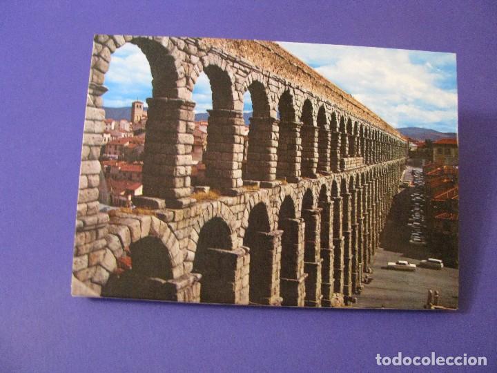 Postales: BLOCK DE 10 POSTALES. ASI ES SEGOVIA. 15X10 CM. ED. ARRIBAS. 1974.
