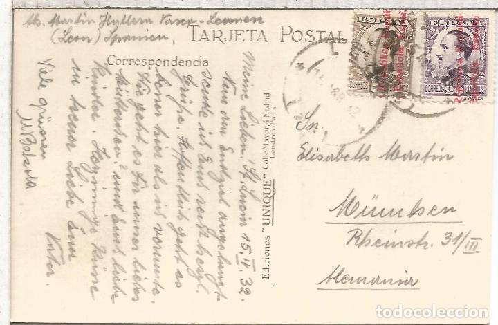 Postales: LEON SAN ISIDORO ESCRITA - Foto 2