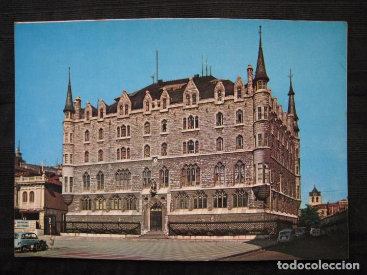 Postales: POSTAL LEON - EDIFICIO DE LA CAJA DE AHORROS  ( GAUDI ). - Foto 1