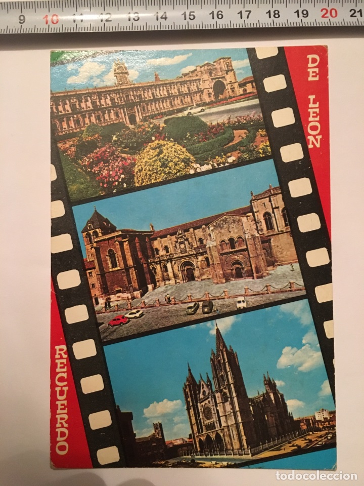 Postales: Postal. 52. LEON. VISTAS VARIAS. HIJOS DE F. ALONSO. H. 1960