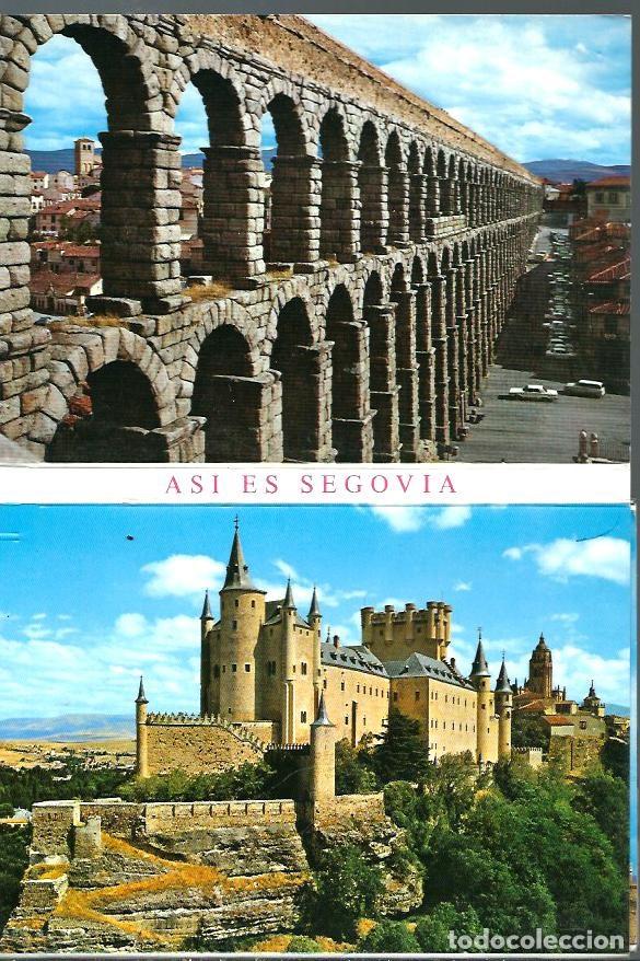 Postales: BLOC DE 10 POSTALES DE SEGOVIA  NUEVAS - Foto 1