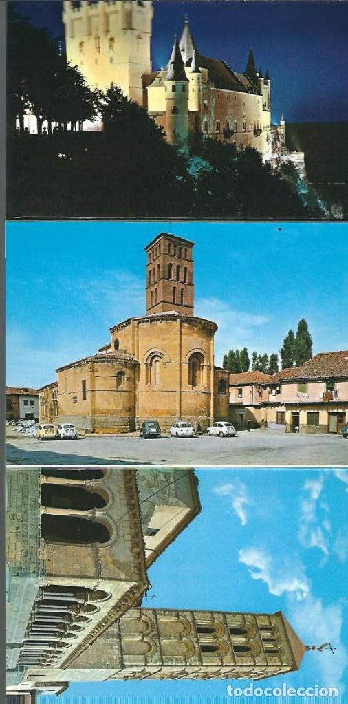 Postales: BLOC DE 10 POSTALES DE SEGOVIA  NUEVAS - Foto 2