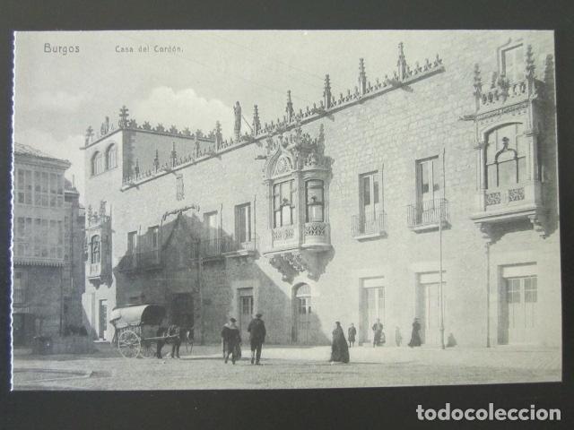 Postales: POSTAL BURGOS. CASA DEL CORD&Oacute;N. - Foto 1