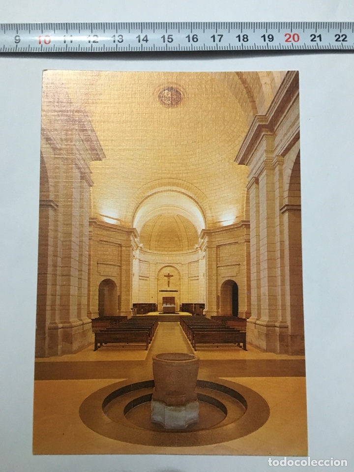 Postales: Postal. 25. ABAD&Iacute;A DE SANTO DOMINGO DE SILOS. Iglesia. Ed. SICILIA. H. 1960