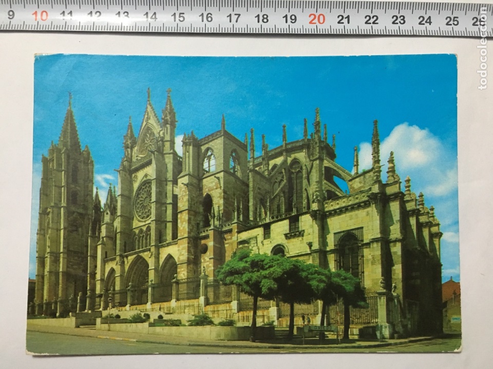 Postales: Postal. 67. LEON. CATEDRAL. HIJOS DE F. ALONSO. H. 1960