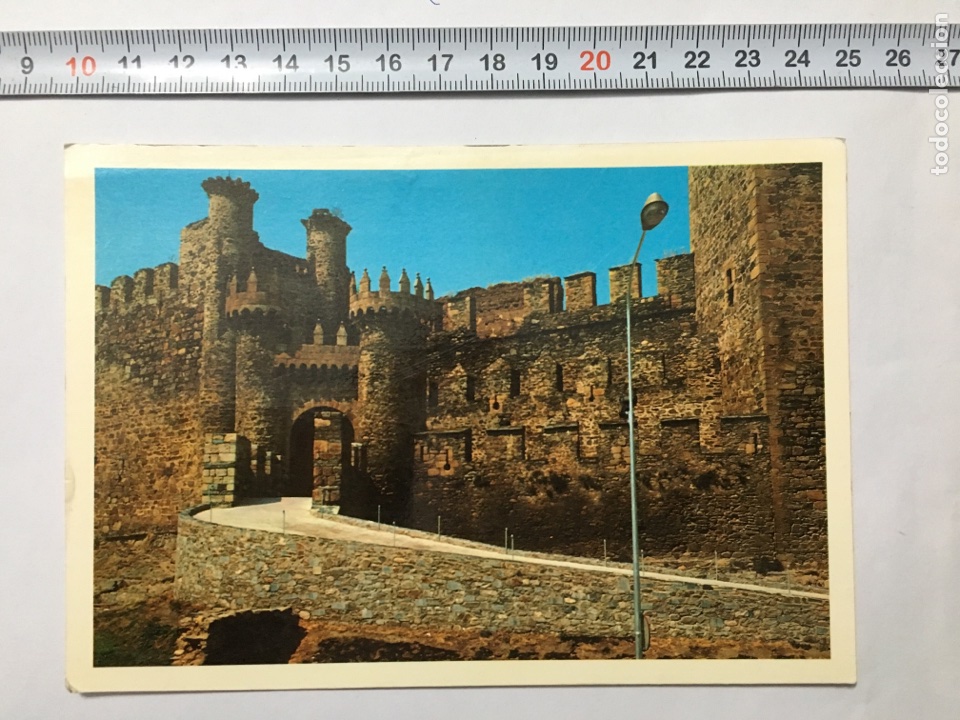 Postales: Postal. 1057. PONFERRADA(LEON). Castillo templario. Ed. PAR&Iacute;S. H. 1960
