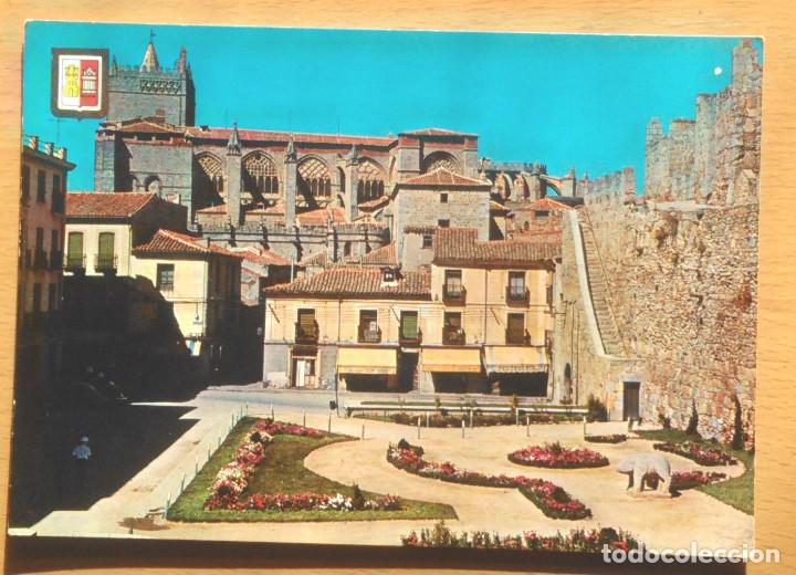 Postales: AVILA - PLAZA CALVO SOTELO