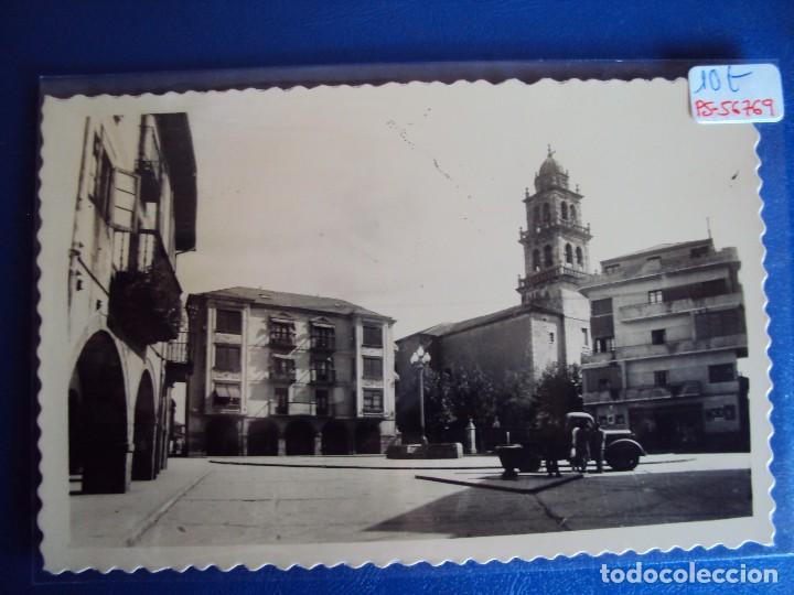 Postales: (PS-56769)POSTAL DE PONFERRADA-PLAZA DE LA ENCINA Y SANTUARIO
