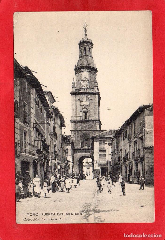 Postales: toro. puerta del mercado. h y m - Foto 1